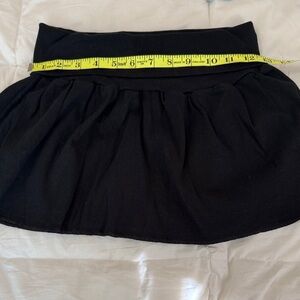 Cute Black Womens Swim  Cover-Up Skirt S/M